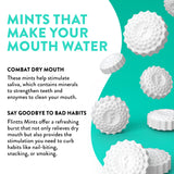 Flintts Mints Lemon Stash effet scintillant, sensation pétillante hydratante en bouche