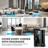 Diffuseur hôtel noir FLLUK – design élégant s’intègre à tout décor.