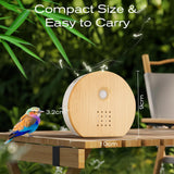 FLLVILLEY Boîte Oiseau Chanteur – design portable idéal pour les voyages