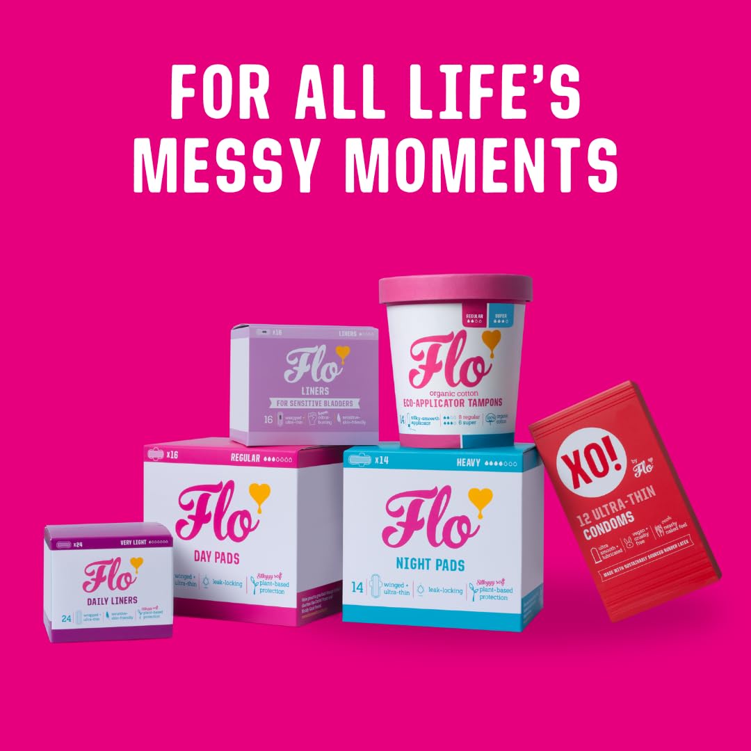 Emballage recyclable et film compostable des Flo Get Fresh Wipes