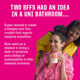 FLO tampons coton biologique usage quotidien pour flux moyen à abondant