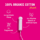 Flo tampons douceur coton biologique pour une sensation légère.