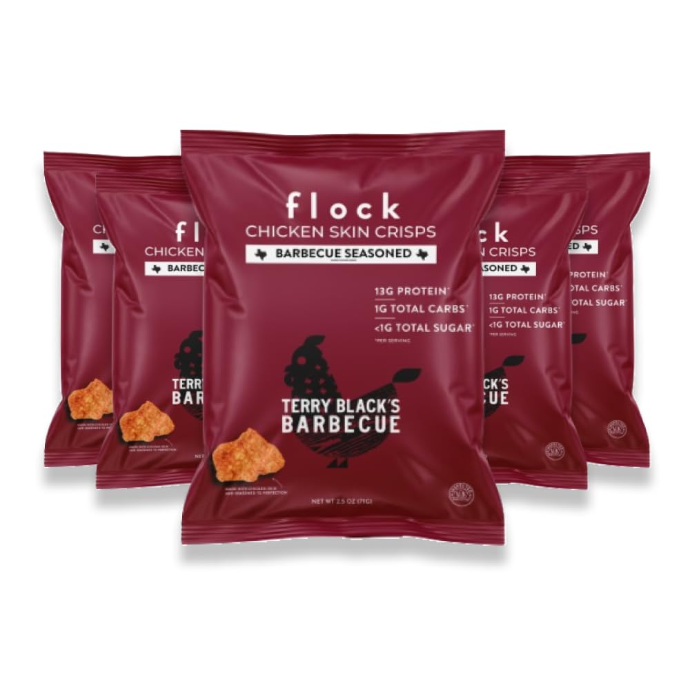 Flock chips peau de poulet emballage pratique pour dégustation nomade