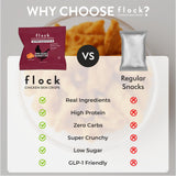 Chips Flock peau de poulet en voyage, parfaite collation protéinée