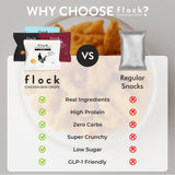Chips Flock Keto Terry Black’s Barbecue, saveur fumée et croquant satisfaisant.