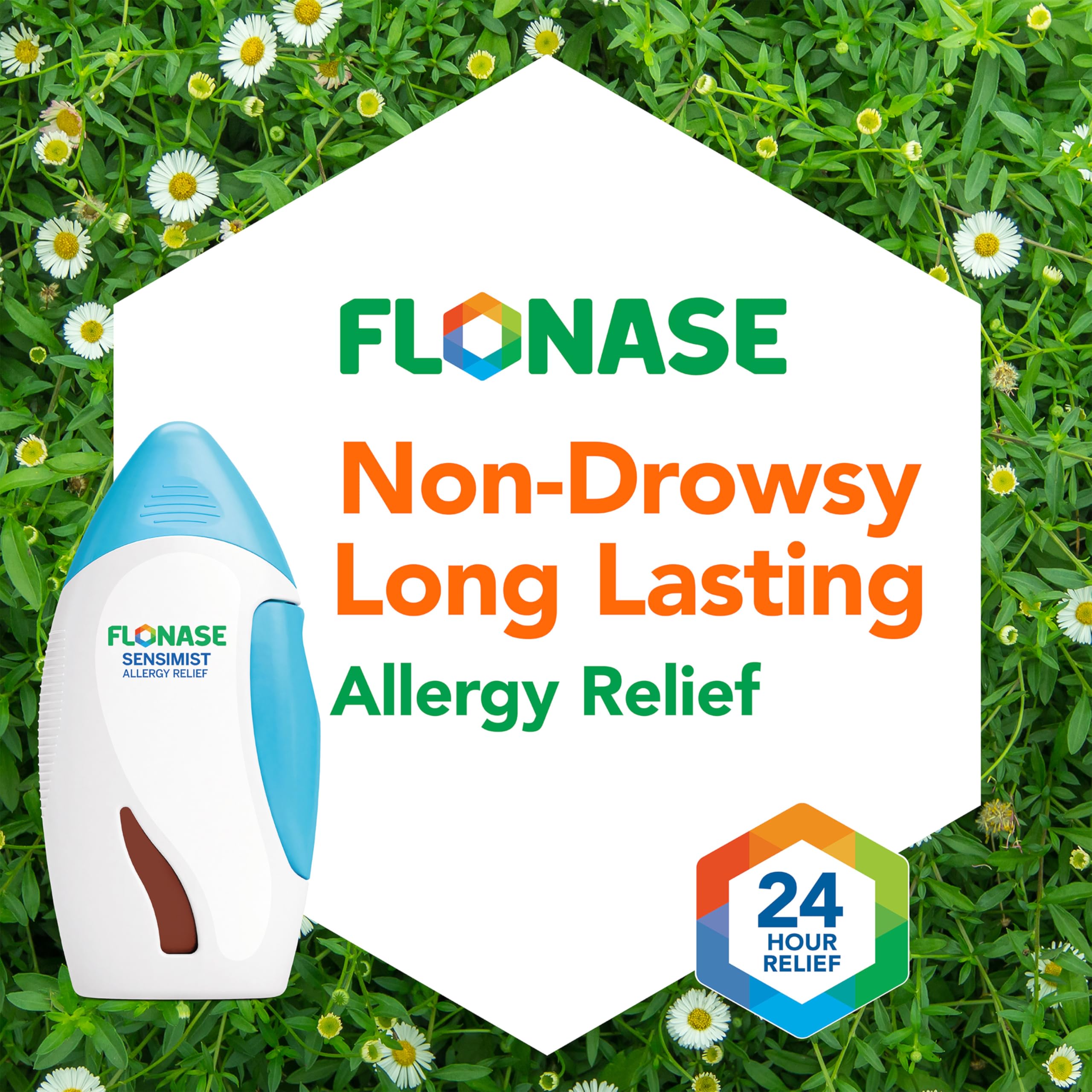 Flonase Sensimist, brume fine sans odeur pour une utilisation discrète.