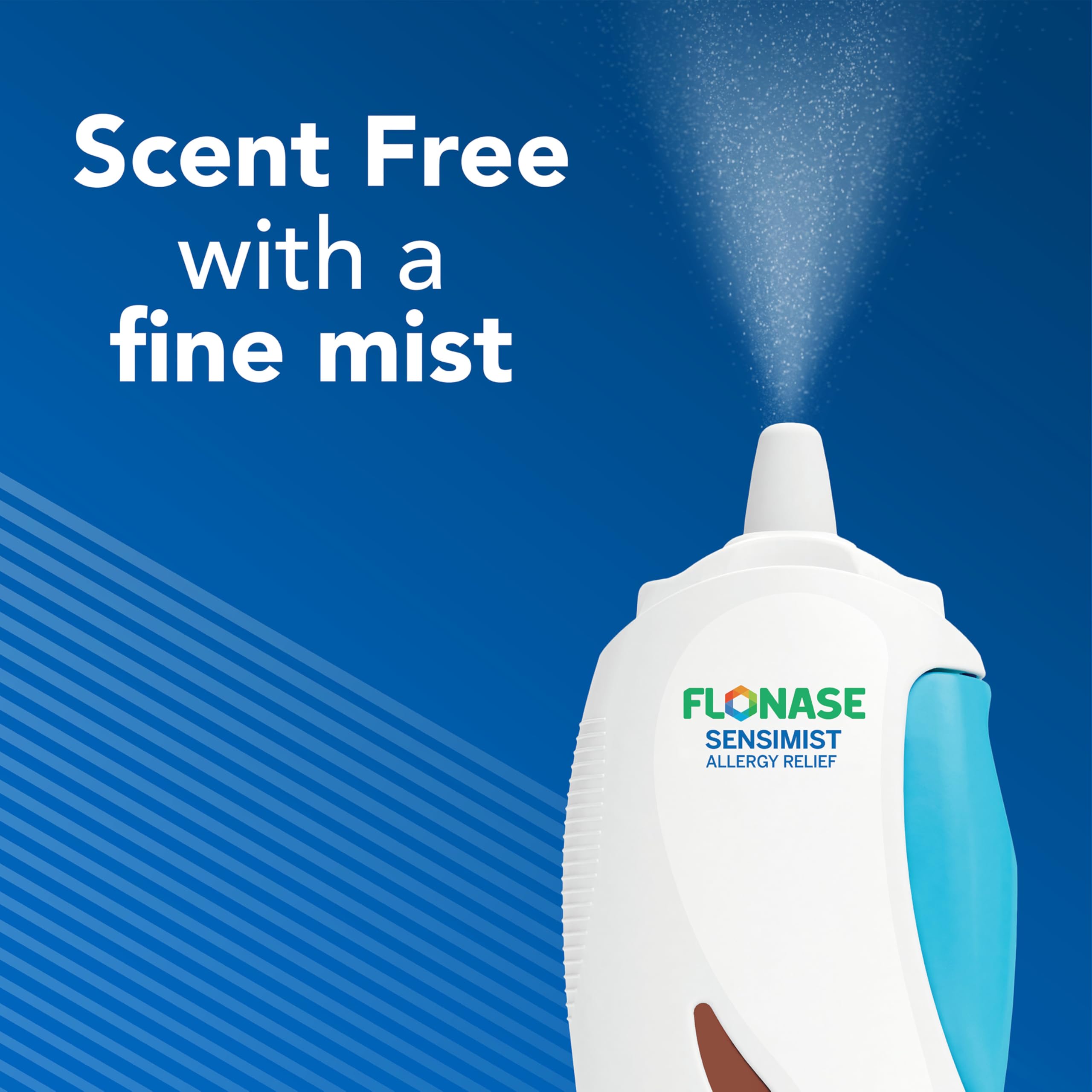 Flonase Sensimist, adapté au pollen, moisissures et acariens.