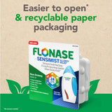 Flonase Sensimist, soulagement multi-symptômes pour congestion et éternuements.