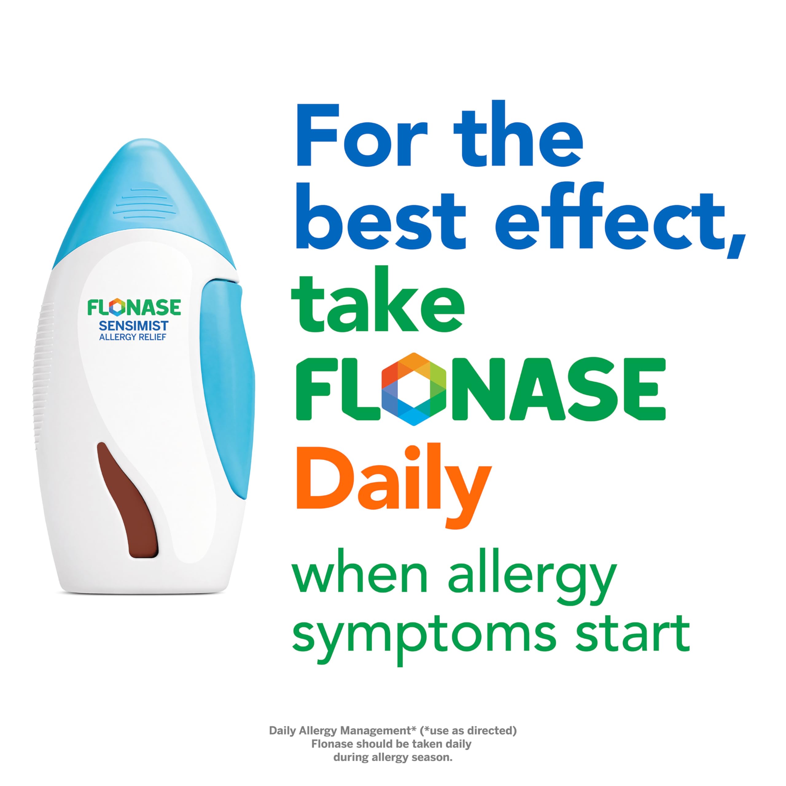 Flonase Sensimist, usage quotidien sûr et non somnolent.
