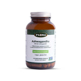 Flora Ashwagandha KSM-66 — bouteille végétarienne, soutien potentiel au stress et au sommeil.