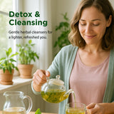 Flora bouteille sur table routine digestion quotidienne