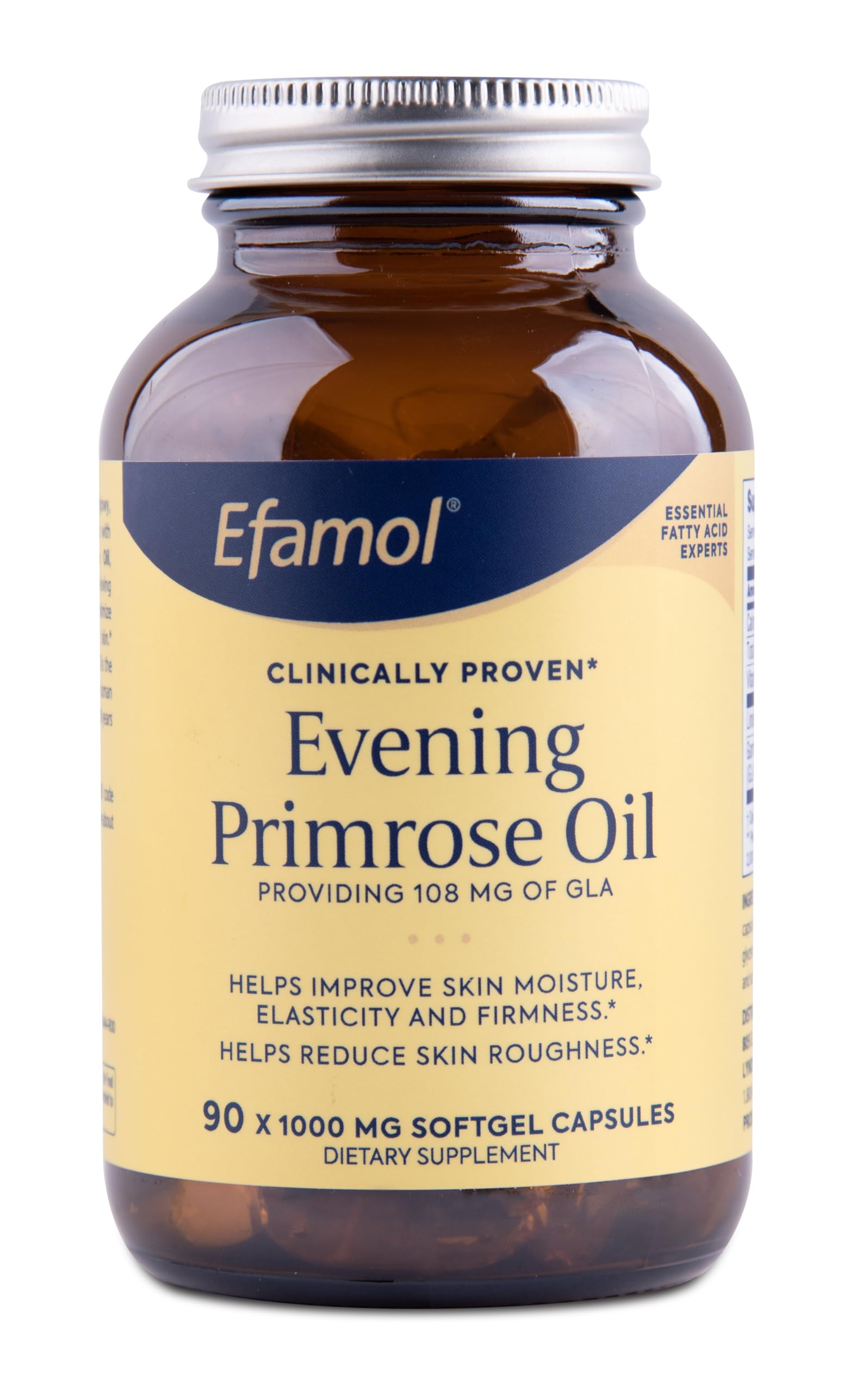 Capsules Flora Efamol huile d'onagre pure pour la routine peau