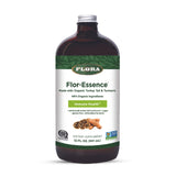 Flora Flor-Essence dans une bouteille en verre prête à l’emploi.