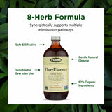 Flora Flor-Essence etiquette-bio emballage biologique et éthique.