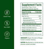 Flora Huile de Lin, étiquette biologique – sans OGM et sans gluten, qualité naturelle.
