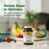 Flora Probiotique Avancé — 7 souches seniors pour l'équilibre intestinal.