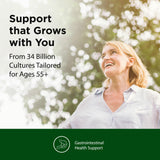 Flora Probiotique Avancé — etiquette sans gluten, option adaptée.