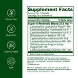 Flora Super 8 Probiotic montre les gélules, utilisées au quotidien pour une digestion équilibrée.