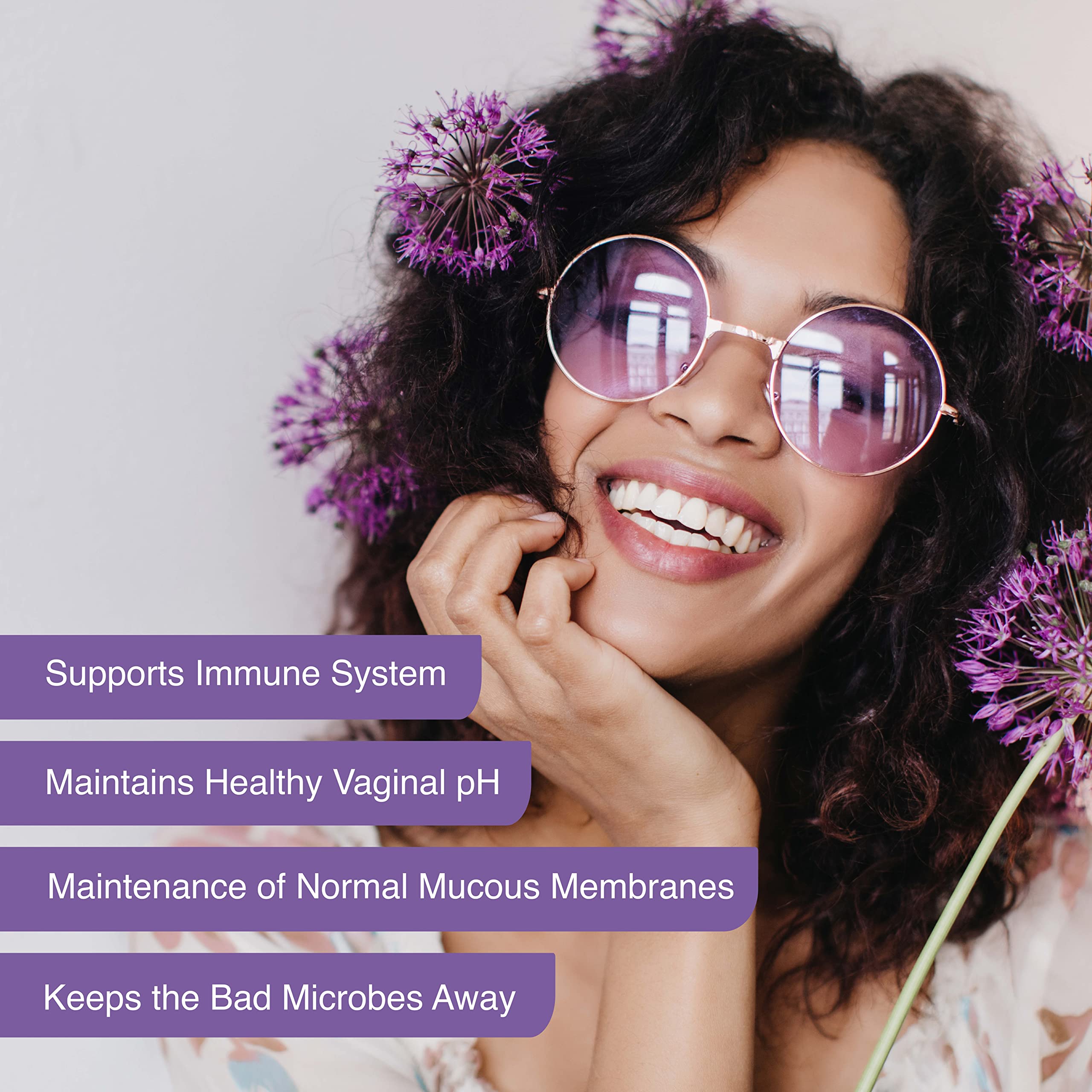 Floradapt Probiotiques Femmes: emballage mettant en valeur la formule vegan et biologique.
