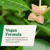 Floradix Ashwagandha – pureté et absence d additifs sur l emballage