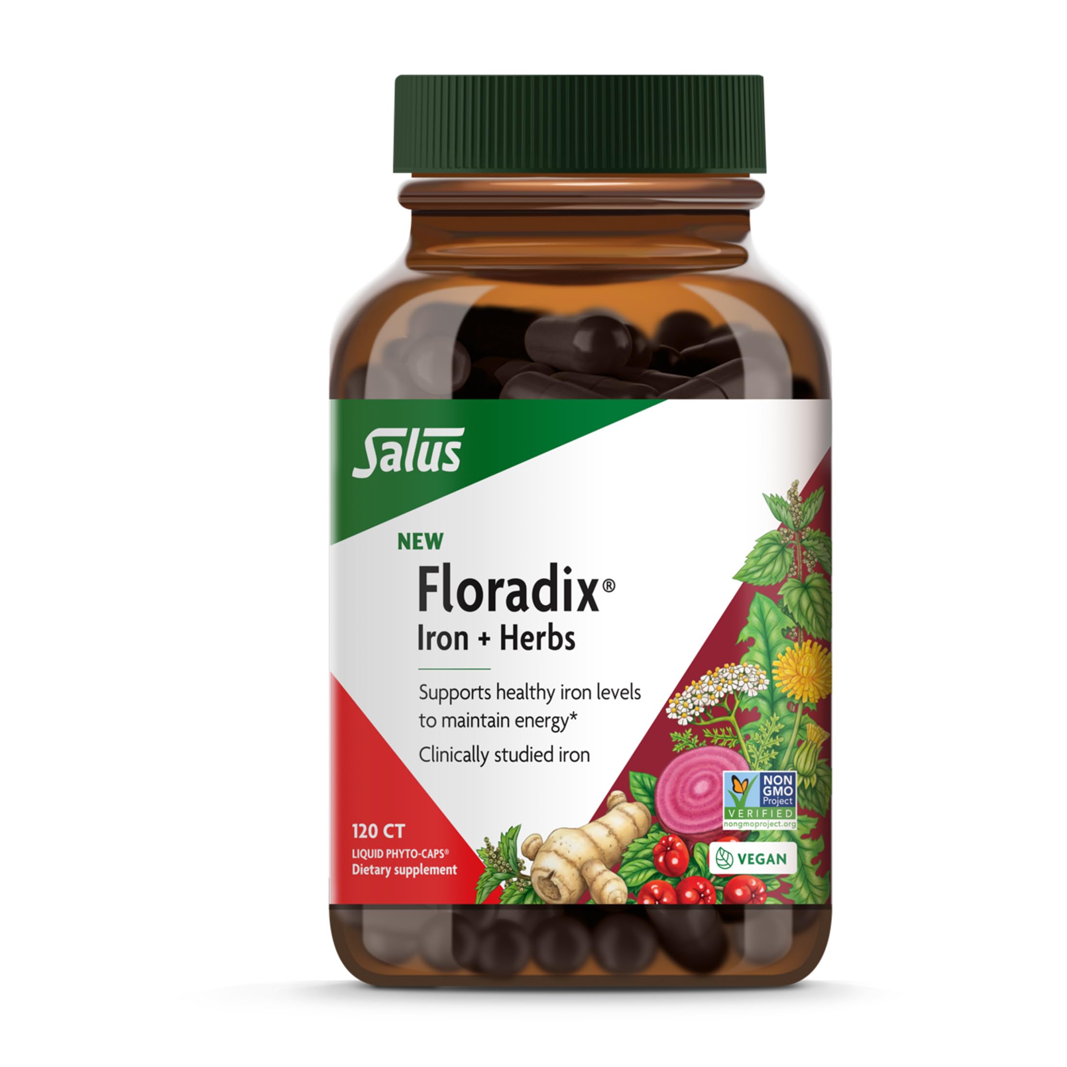 Floradix Fer et Herbes — bouteille visible, soutien énergie naturel.