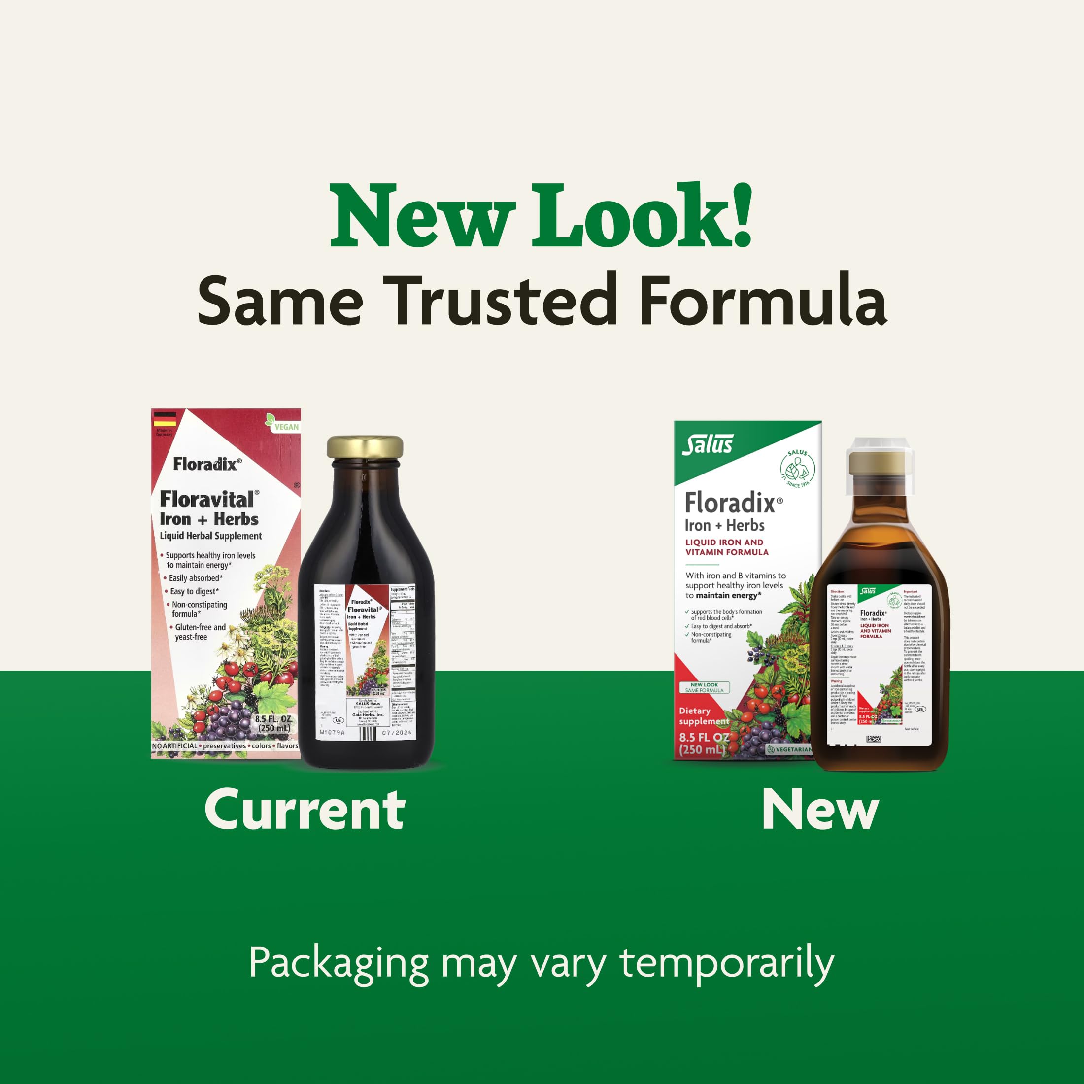 Floradix Iron & Herbs: solution végétarienne enrichie en fer et plantes