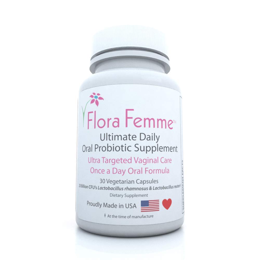 FLORAFEMME – Lactobacilles Reuteri et Rhamnosus pour une flore féminine potentiellement équilibrée.