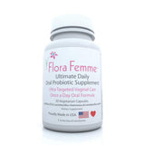 FLORAFEMME – Lactobacilles Reuteri et Rhamnosus pour une flore féminine potentiellement équilibrée.
