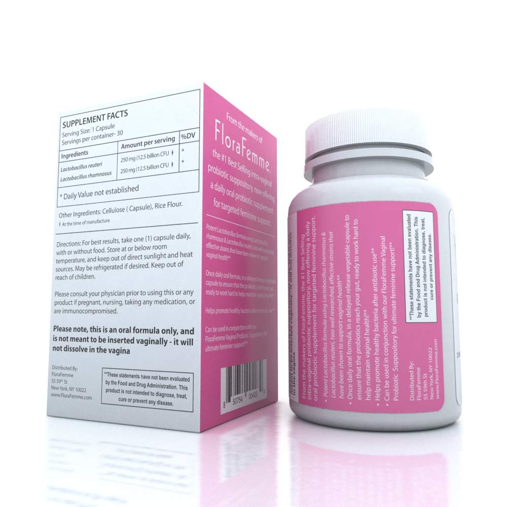 FLORAFEMME – soutien de la flore vaginale pour une sensation de fraîcheur.