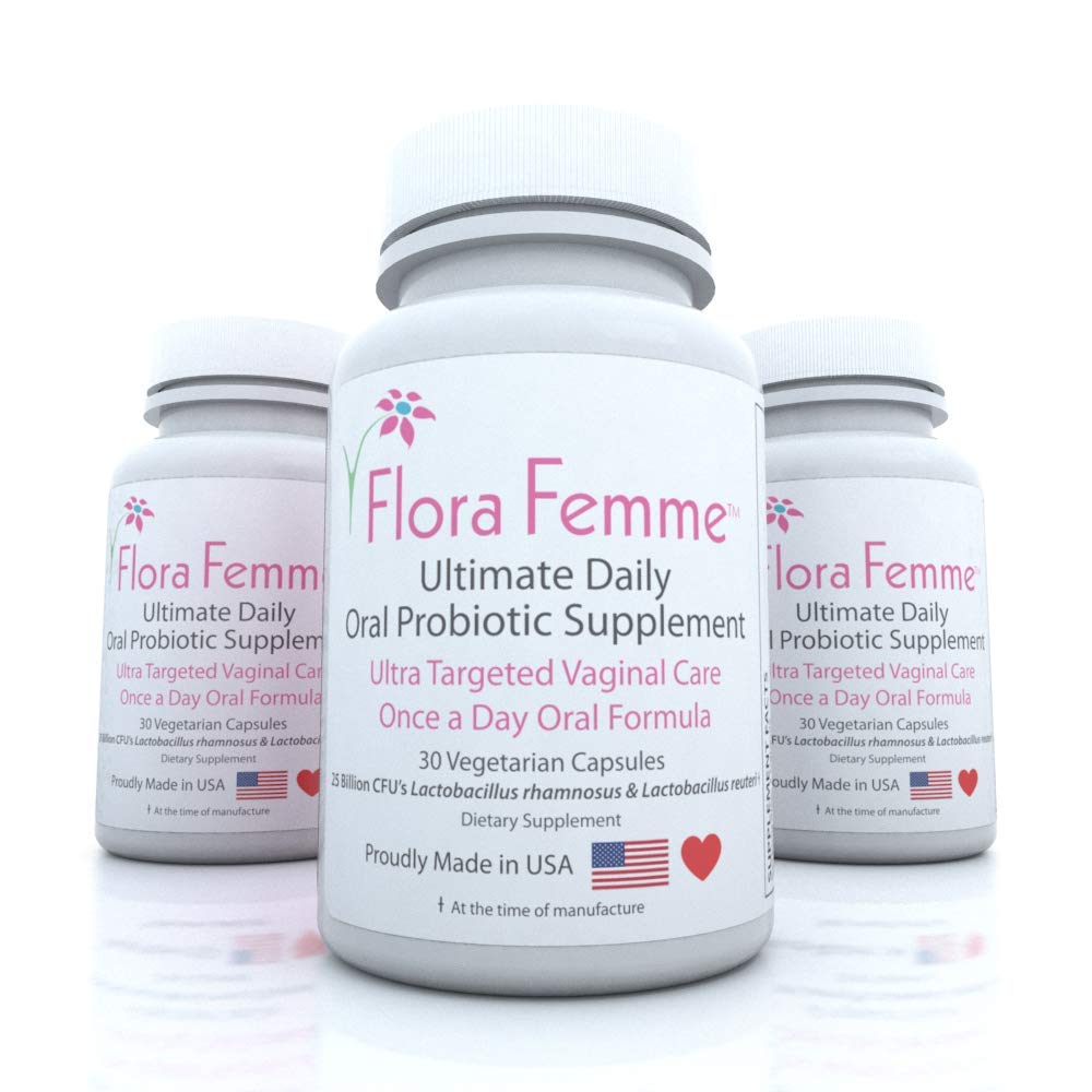 FLORAFEMME – utile avec un suppositoire vaginal pour les usages combinés.
