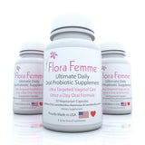 FLORAFEMME – utile avec un suppositoire vaginal pour les usages combinés.