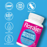 Florajen Femmes Complete – emballage pratique: bouteille 30 capsules pour une routine quotidienne.