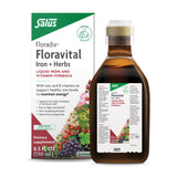 Floravital: bouteille-fer-liquide—soutien potentiel à l'énergie quotidienne grâce au fer et aux vitamines.