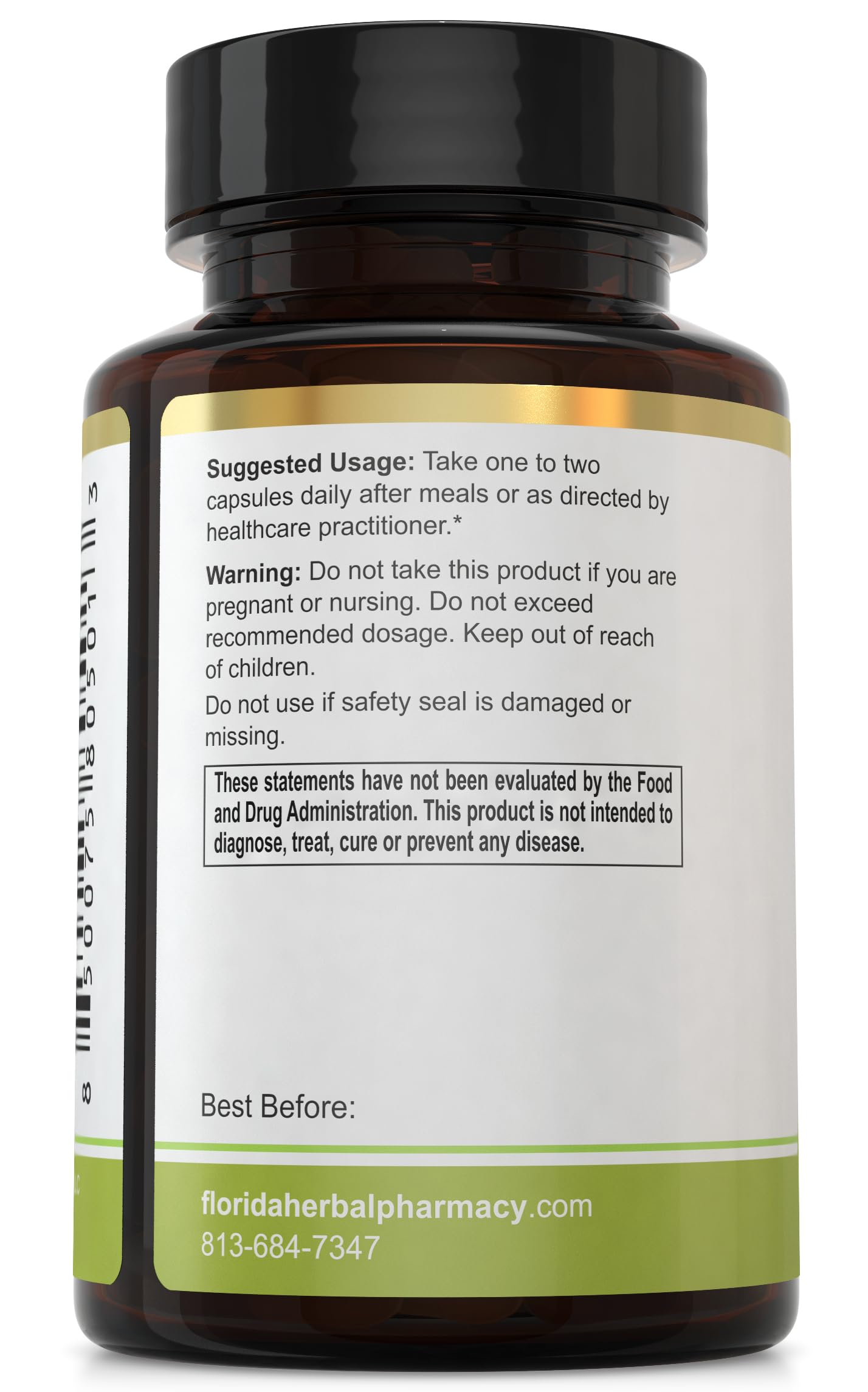 Portion quotidienne kiwi extrait 1000 mg Florida Herbal Pharmacy