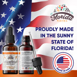 FLORIDA HERBS Chamomile tincture – Ingrédients biologiques certifiés et naturels.