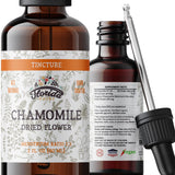 FLORIDA HERBS Chamomile tincture – Bouteille avec pipette, dosage facile pour détente.