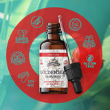 Utilisation quotidienne simple avec FLORIDA HERBS Goldenseal en gouttes