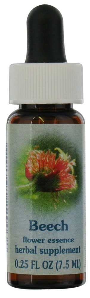 Flacon Beech de Flower Essence Services – flacon d'essence pour l'harmonisation émotionnelle au quotidien.