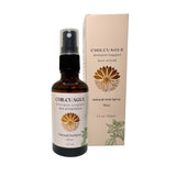Spray Chilcuague Menthe en action, pratique pour l'usage tout au long de la journée.