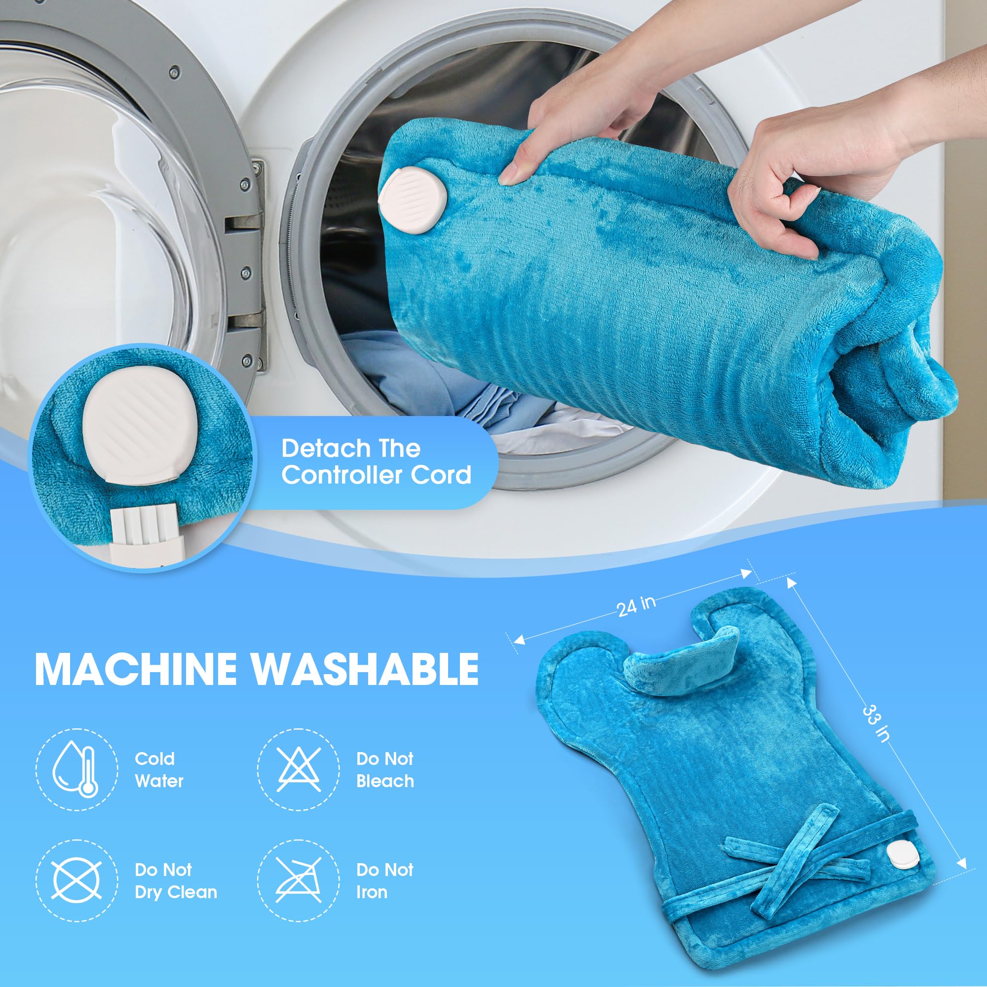 FluffyWarmth certifications ETL et FCC: sécurité vérifiée.