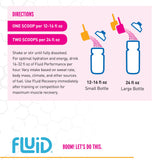 Fluid Performance saveur naturelle, goût frais sans artificiels.