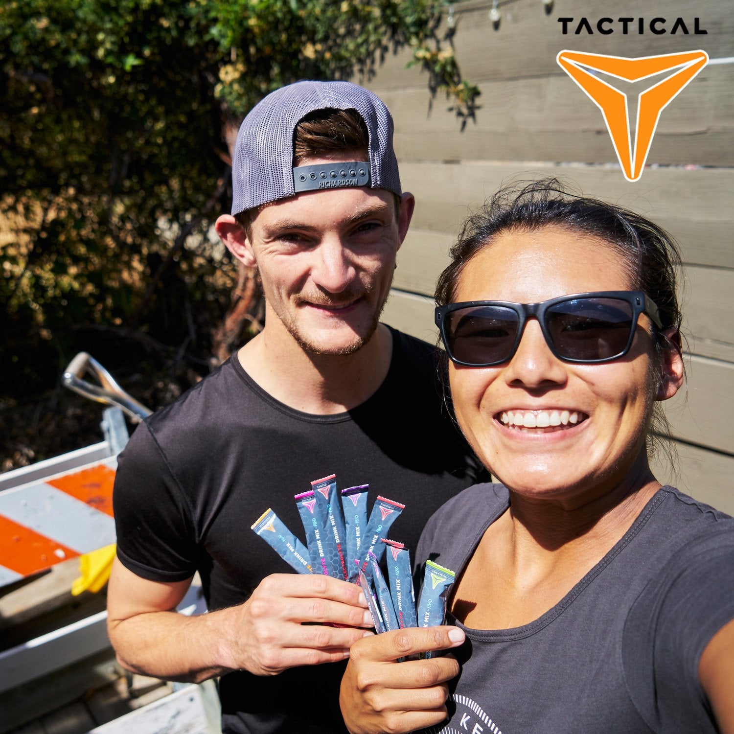 Étiquette Fluid Tactical sans sucre, option hydratation légère