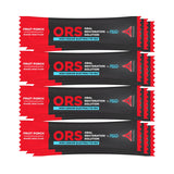 Fluid Tactical ORS Fruit Punch emballage 12-sachets, pratique pour l'hydratation en déplacement.
