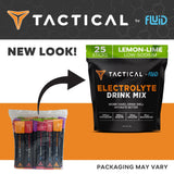 Saveurs fruitées Fluid Tactical variées pour une hydratation agréable.