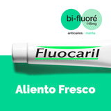Fluocaril Bi-Fluore Duplo Menthe - parfum frais renforçant la sensation de propreté.