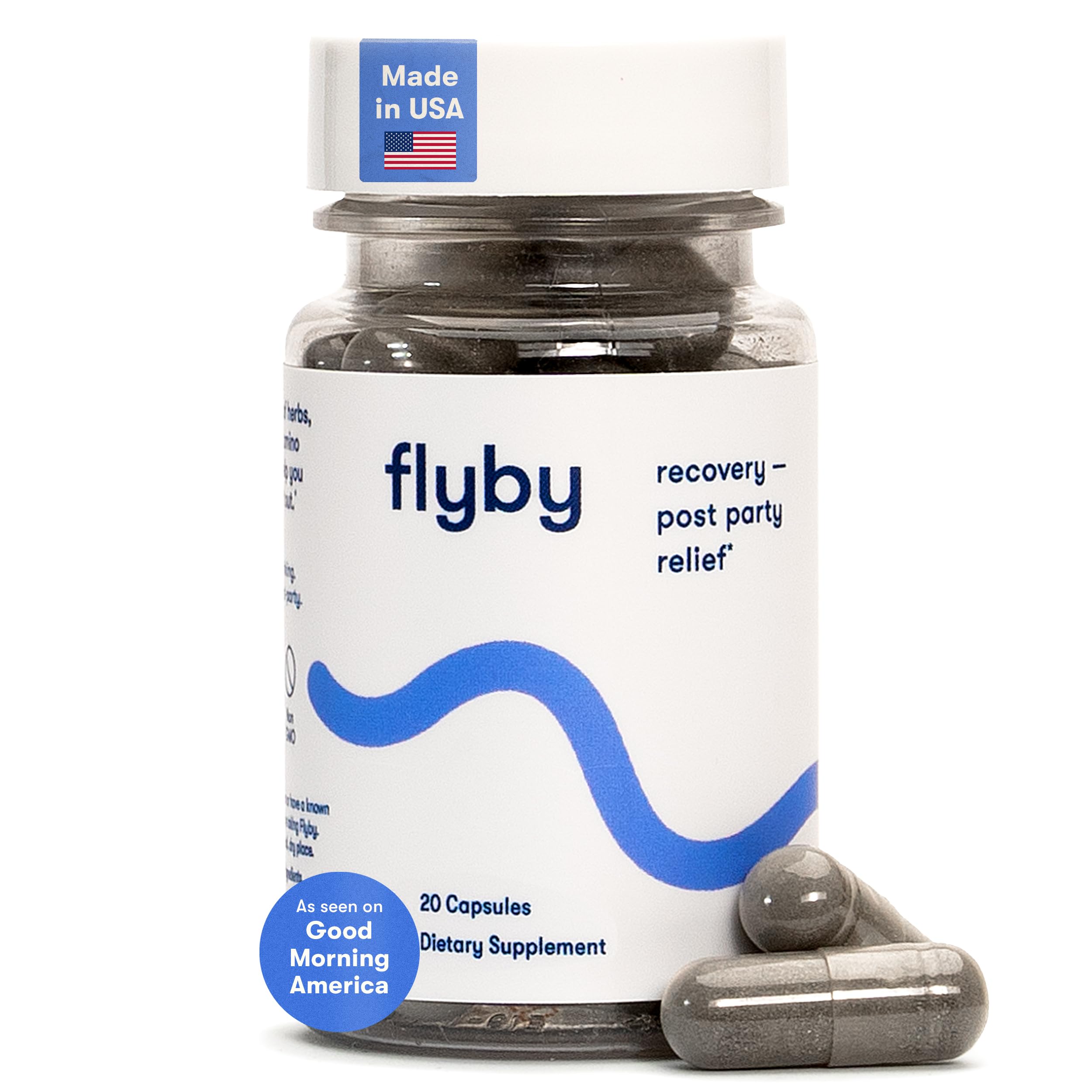 Flyby Recovery : bouteille DHM, soutien potentiel après soirée et routine détox.