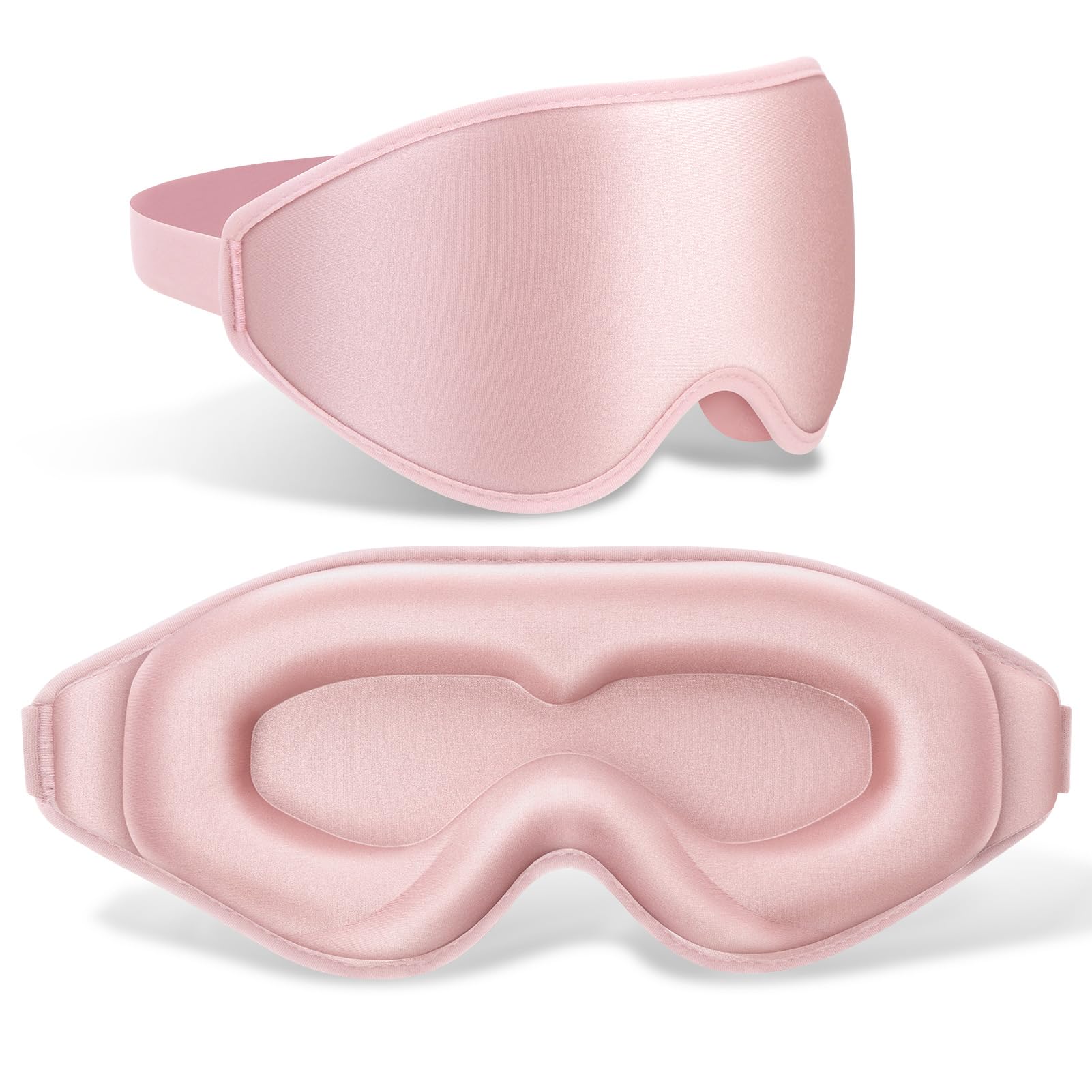 FlyCoco masque yeux 3D contour: bloque la lumière pour un sommeil profond et réparateur.