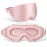 FlyCoco masque yeux 3D contour: bloque la lumière pour un sommeil profond et réparateur.