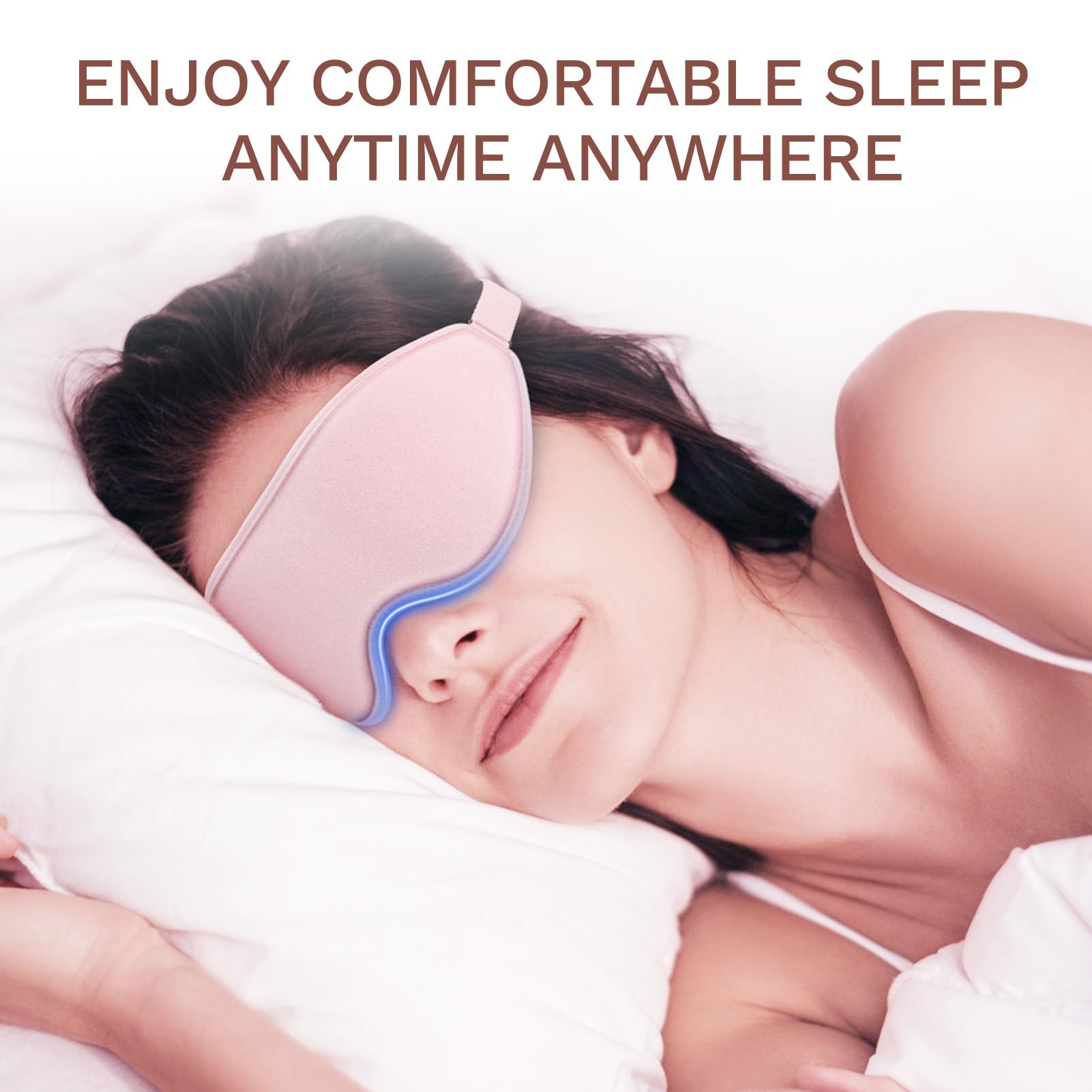 FlyCoco masque yeux nettoyage main: lavable à la main et entretien rapide.