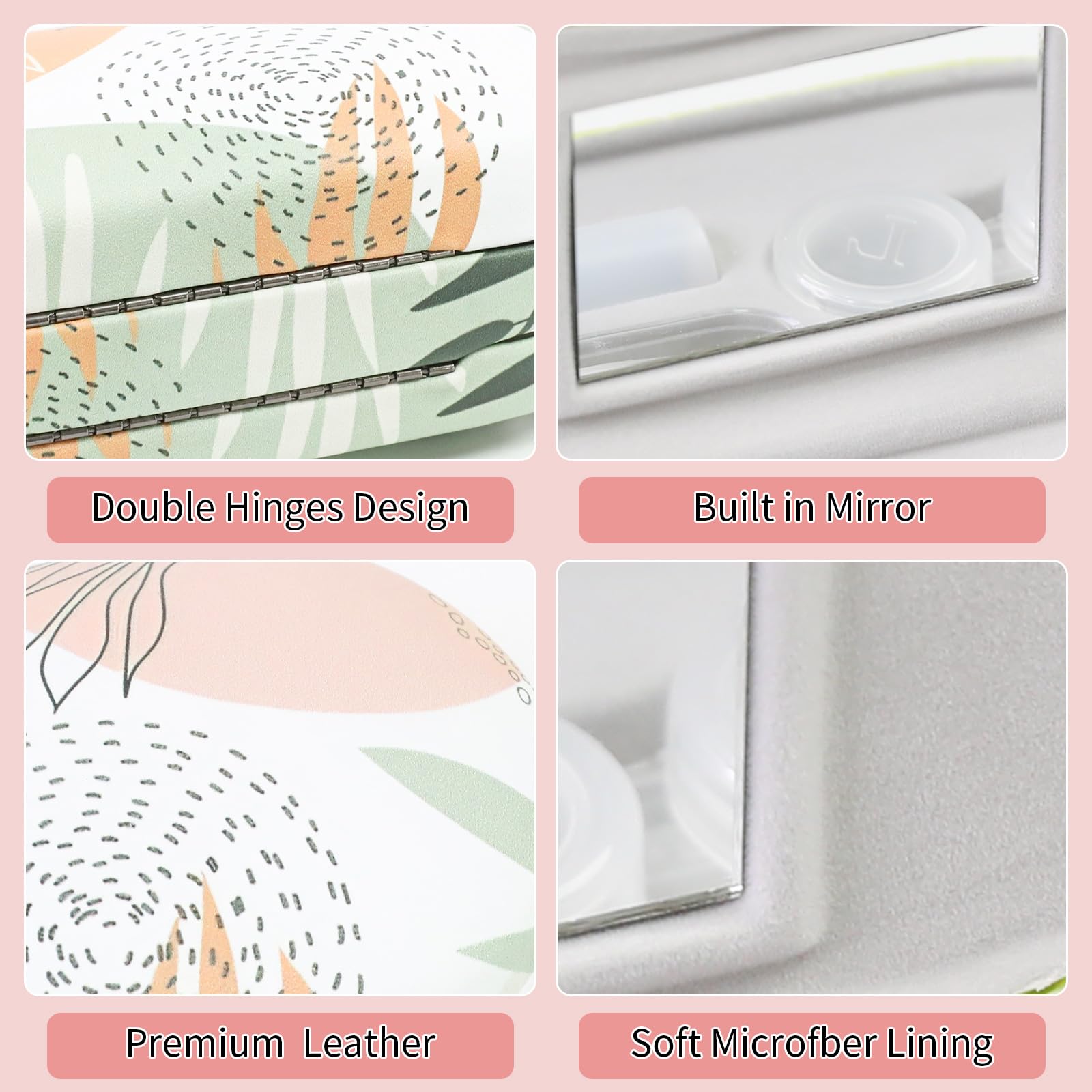 FlyingMage miroir intégré: aide pratique pour l'insertion des lentilles en voyage.